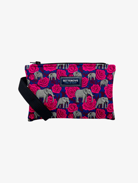 Pochette Elephant Roses