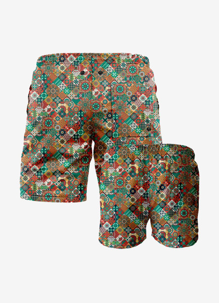 Mandala Padre Figlio Verde