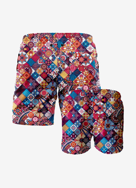 Mandala Padre Figlio Magenta